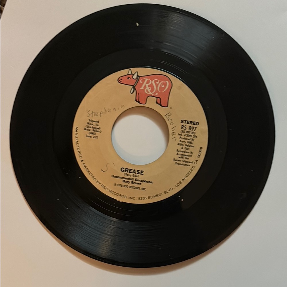 RSO Vinyl Record - Grease